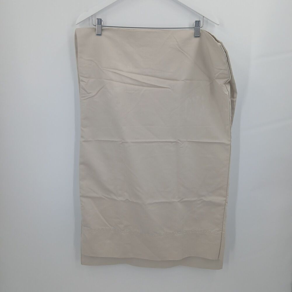 cream tan standard pillow cases sheet 2 piece set